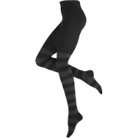 Yenita Collants antracite / preto