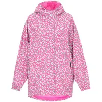 Schmuddelwedda Casaco funcionais cor-de-rosa / branco