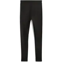 Puma Calças de desporto 'Ess' preto / branco
