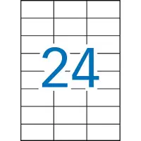 APLI Etiquetas | 70 x 37 mm Brancas 2.400 etiquetas