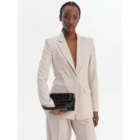 Tous para mulher. 2002358551 Bolsa de ombro pequena Audree Strass preta (OSFA), Preto, Casual, Poliuretano