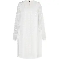 Dreimaster Klassik Vestido branco lã