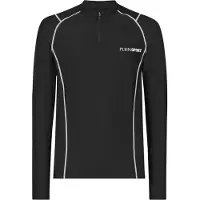 Plein sport Camisa funcionais 'Scratch' preto / branco