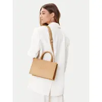 Tous para mulher. 2002192144 Saco de compras médio bege Brenda (OSFA), Casual, Poliuretano