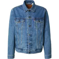 Levi's para homem. 72334-0773 Casaco de camionista azul (M), Casual, Algodão, Denim