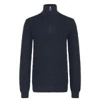 Blend Pullover ' BHDENO HALFZIPP ' azul escuro