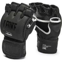 Leone1947 Luva De Combate Mma Black Edition