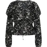 Faina Blusa preto / branco