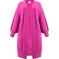 IZIA Casaco de malha rosa