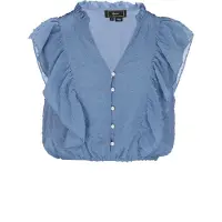 Faina Blusa turquesa / azul claro