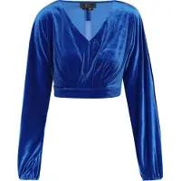 Faina Blusa azul real