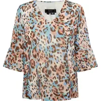 Faina Blusa mistura de cores