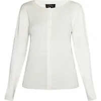 Usha Casaco de malha 'Nowles' branco