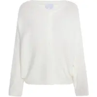Usha WHITE LABEL Casaco de malha branco