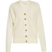Usha Casaco de malha creme