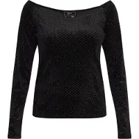 Faina Camisa preto / prata