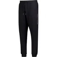 Tommy Hilfiger Underwear Calças de pijama preto / branco