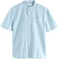 Next Camisa azul claro / branco