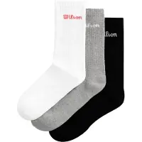 Wilson Meias Crew Logo 3 Unidades