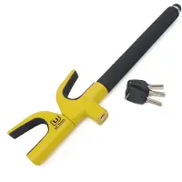 Urban Security Bloqueio Anti-roubo Para Volante De Carro Steering Wheel Lock Yellow Body