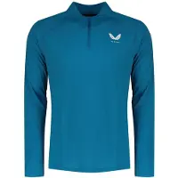 Castore Camiseta De Manga Comprida Com Meia-zíper Flow Breathable