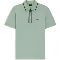BOSS Polo De Manga Curta Philix 10272836 Green