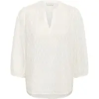 Kaffe Blusa branco / branco natural