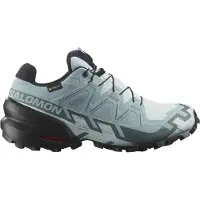 Salomon - Sapatilhas trail - Speedcross 6 GTX W Ballad Blue/Black para Mulher - Tamanho 40 - Cinzento