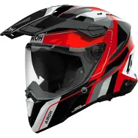 Airoh Commander 2 Skip Capacete Enduro Preto/Vermelho/Branco 2XL