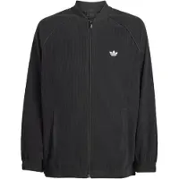 Adidas Originals Casaco meia-estação 'SST OVERSIZED CORDUROY TRACK' preto