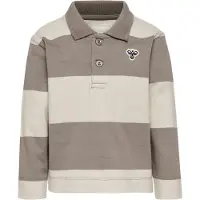 Hummel Polo De Manga Comprida Mini Loose Stripe