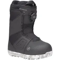 Nidecker - Botas snowboard criança - Micron Black para criança - Tamanho criança 18 - Preto