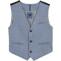 We fashion Colete navy / azul claro