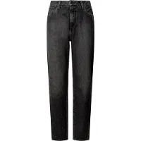Pepe Jeans para mulher. PL204591XM8 Calças de ganga de corte afunilado Violet preto (24/30), Casual, Algodão, Denim, Sustentável