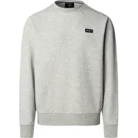 Hackett London para homem. HM5800089 Sweatshirt de gola redonda com logótipo cinzento (XXL), Casual, Cinza, Algodão