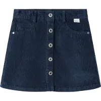 Pepe Jeans para menina. PG9000005 Saia Dulla azul-marinho (10Años= 140cm), Casual, Algodão, moda infantil
