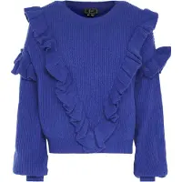 Faina Pullover azul cobalto