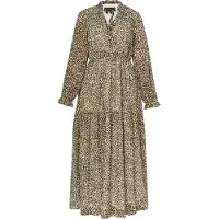 Faina Vestido 'Dedica' areia / bege claro / preto