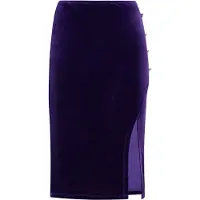 Faina Saia roxo escuro