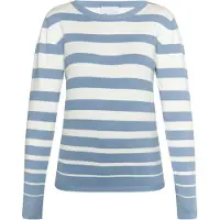 Usha Pullover 'Fenia' azul / branco