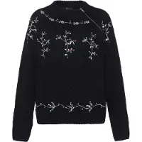 Faina Pullover azul / vermelho / preto / branco
