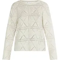IZIA Pullover 'Eyota' branco natural