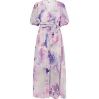 IZIA Vestido azul claro / orquídea / roxo escuro / branco