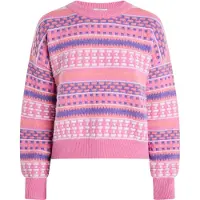 IZIA Pullover 'Eyota' azul / rosa / branco