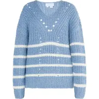 Usha Pullover 'Fenia' azul ganga