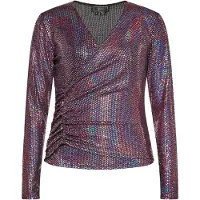 Faina Blusa mistura de cores