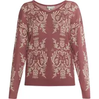 Usha Pullover creme / rosa escurecido
