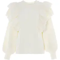 Faina Pullover branco lã