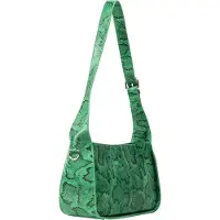 Faina Mala de ombro verde / preto