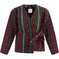 IZIA Casaco de malha mistura de cores